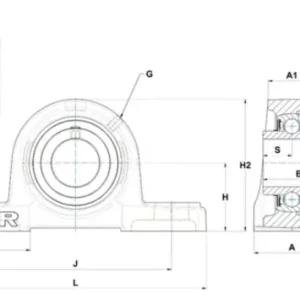 Zespół z oprawą żeliwną UELP313 SNR Tylko dziś
